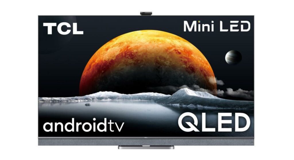 La TV QLED et Mini LED TCL C825 de 55 pouces.  // Source : TCL