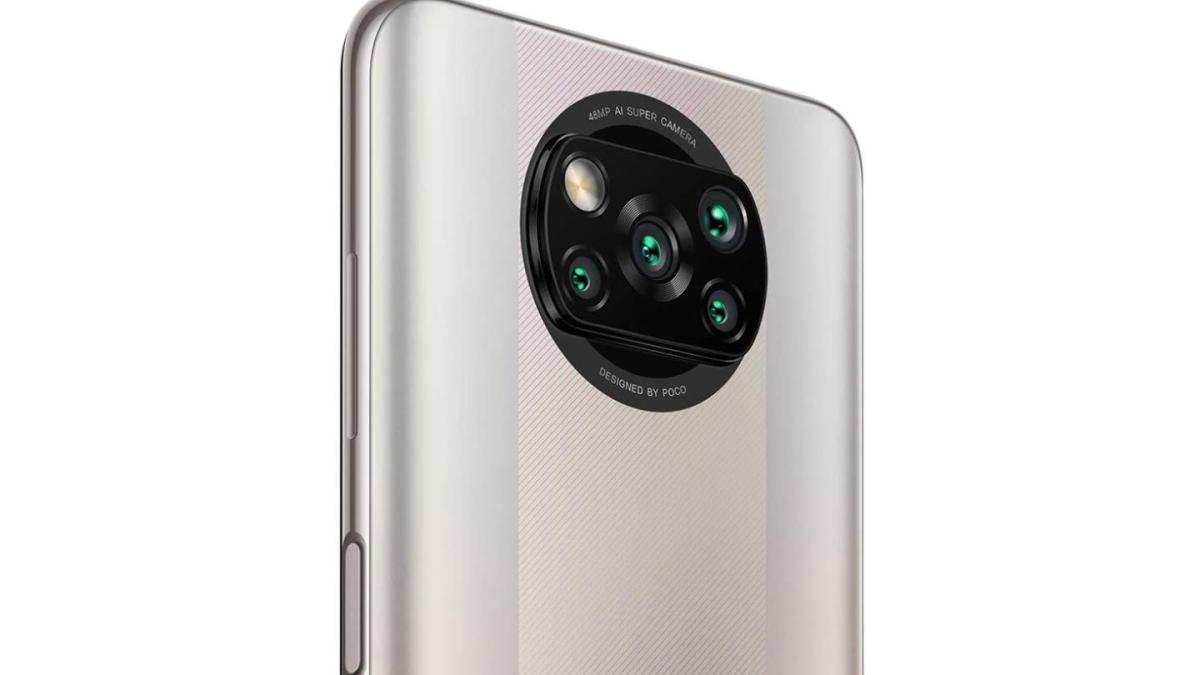 Xiaomi Poco X3 Pro bronze métal module photo arrière