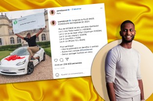 « Gagne une Tesla » : le « plus gros concours d’Instagram » de Yomi Denzel est-il légal ?