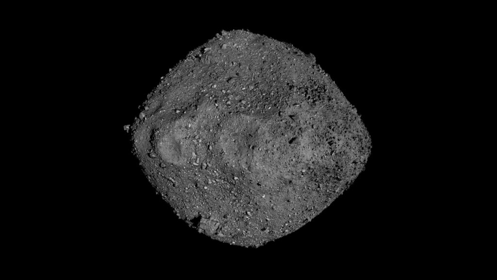 Bennu, vu par la sonde OSIRIS-REx. // Source : NASA/Goddard/University of Arizona