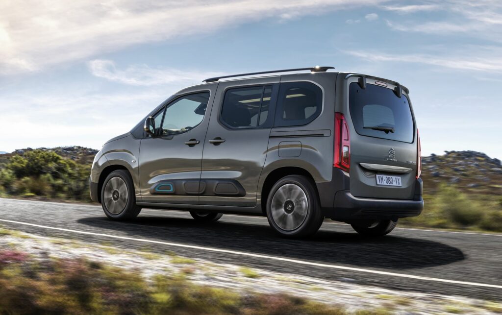 Le ë-Berlingo (2021) est un véhicule qui mise sur sa praticité. // Source : Citroën Le ë-Berlingo (2021) est un véhicule qui mise sur sa praticité. // Source : Citroën