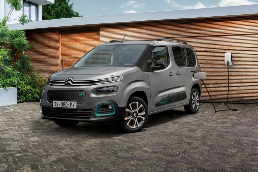 Le ë-Berlingo (2021) de Citroën. // Source : Citroën