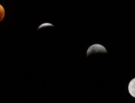 Éclipse de Lune, différentes étapes. // Source : Flickr/CC/Rodrigo Valla (photo recadrée)
