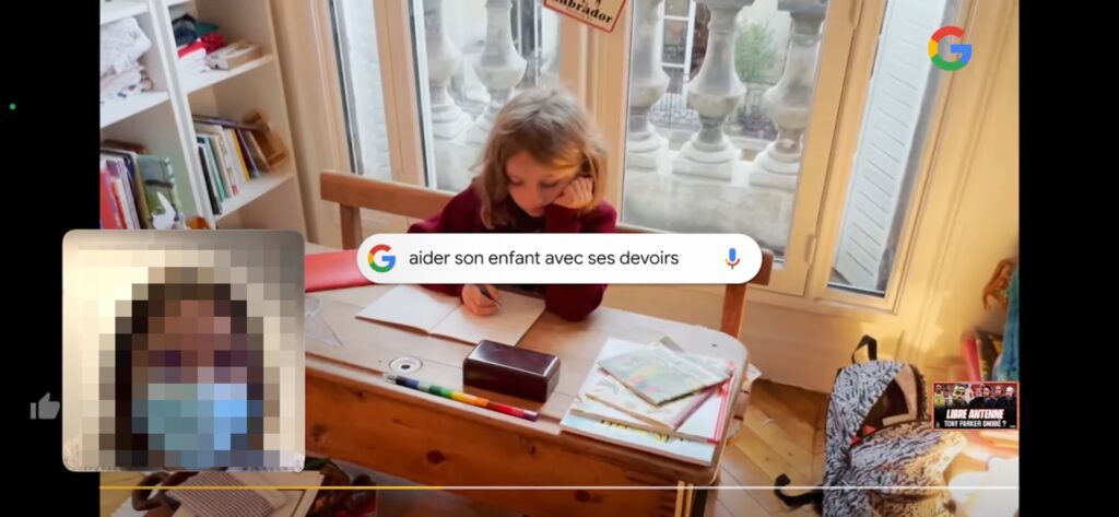 SharePlay avec iOS 15.1 // Source : Capture d'écran