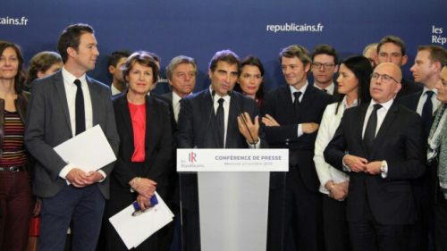 Des cadres du parti Les Républicains // Source : Photo officielle Les Republicains