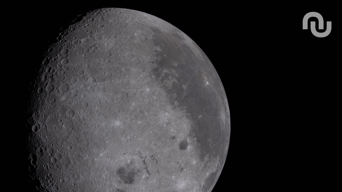 La Lune. // Source : Flickr/Nasa Johnson (image recadrée) La Lune. // Source : Flickr/Nasa Johnson (image recadrée)