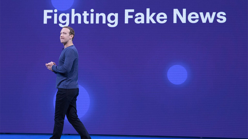 Mark Zuckerberg voulait se battre contre les fake news // Source : Wikimedia Commons 