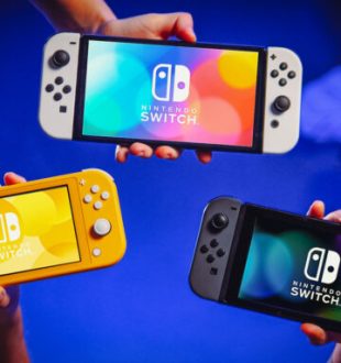Nintendo Switch, Switch OLED et Switch Lite // Source : Louise Audry pour Numerama