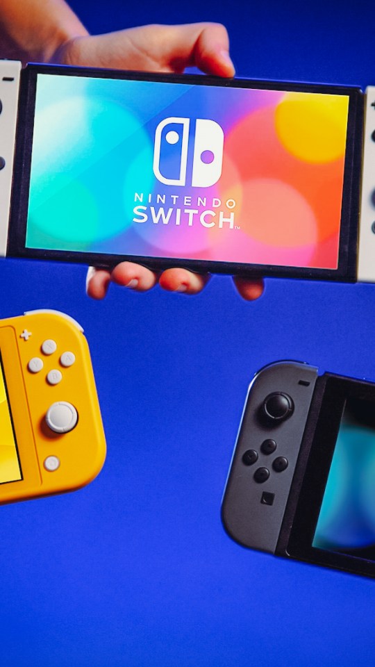 Nintendo Switch, Switch OLED et Switch Lite // Source : Louise Audry pour Numerama