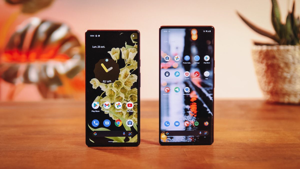 Pixel 6 et Pixel 6 Pro // Source : Louise Audry pour Numerama