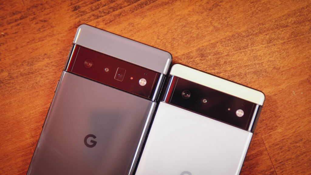 Pixel 6 et Pixel 6 Pro // Source : Louise Audry pour Numerama Pixel 6 et Pixel 6 Pro // Source : Louise Audry pour Numerama