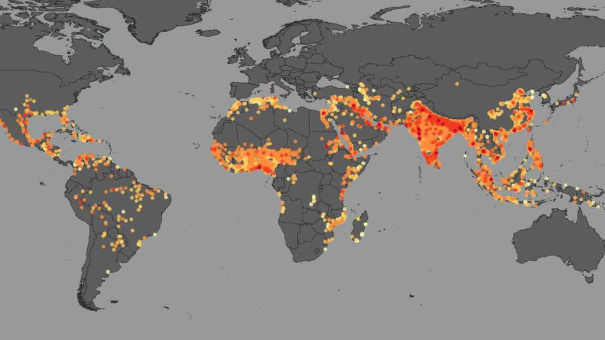 L'exposition des citadins aux températures extrêmes augmente // Source : Tuholske et al., PNAS, 2021