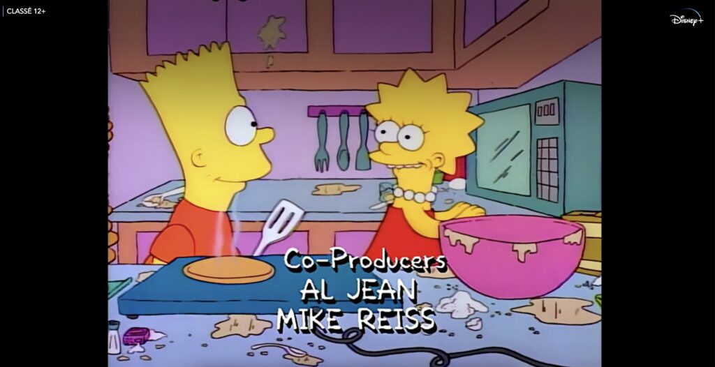 Les Simpson en version originale (4:3) // Source : Capture d'écran sur Disney+ Les Simpson en version originale (4:3) // Source : Capture d'écran sur Disney+