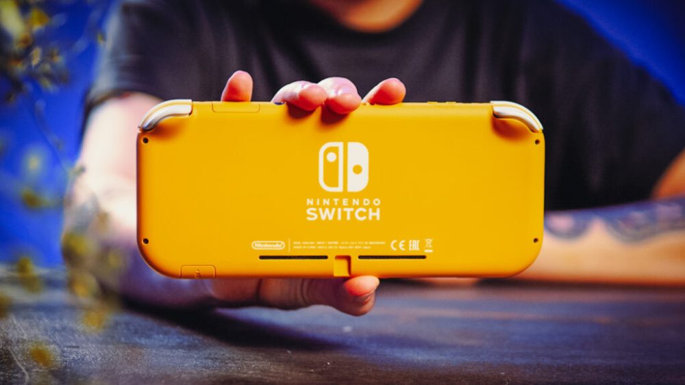 Nintendo Switch Lite // Source : Louise Audry pour Numerama