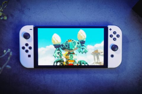 La Nintendo Switch OLED. // Source : Louise Audry pour Numerama