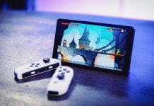 Nintendo Switch OLED // Source : Louise Audry pour Numerama