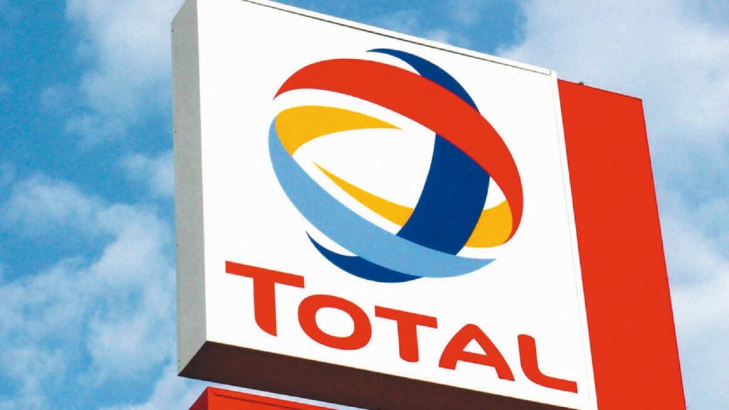 Ancien logo de TOTAL. // Source : Laurent Vincenti / Wikimédia