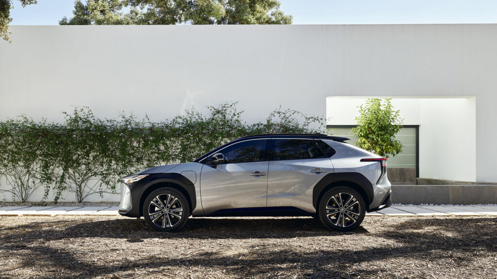 Toyota bZ4X // Source : Toyota France Toyota bZ4X // Source : Toyota France