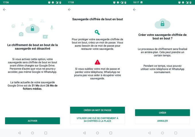 WhatsApp E2EE backups 1 WhatsApp E2EE backups 1