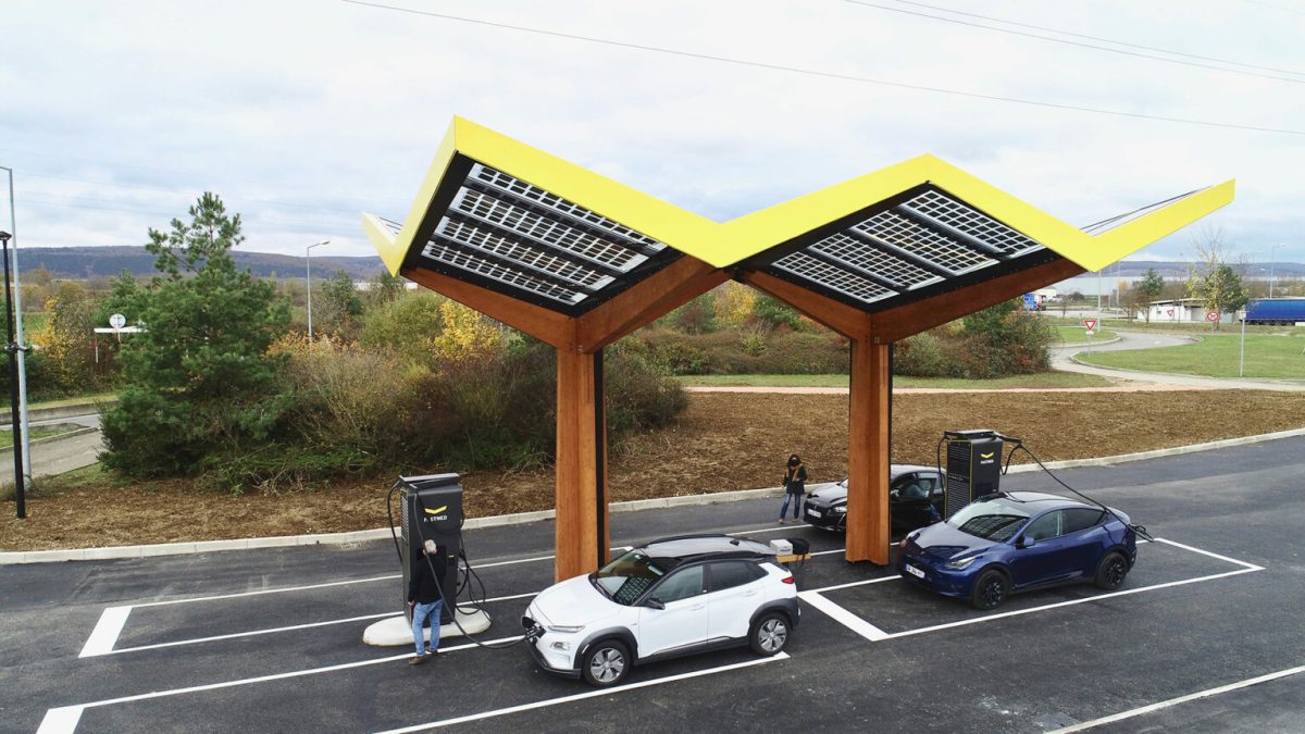 Station de recharge Fastned en France // Source : Fastned