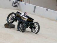 L'un des mini-robots mis à l'épreuve. // Source : Capture d'écran YouTube NASA Glenn Research Center