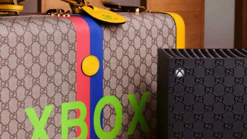 Xbox Series X par Gucci // Source : Gucci