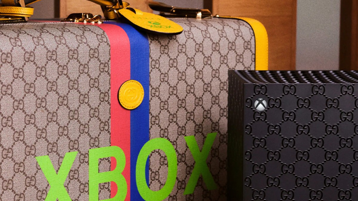 Xbox Series X par Gucci // Source : Gucci