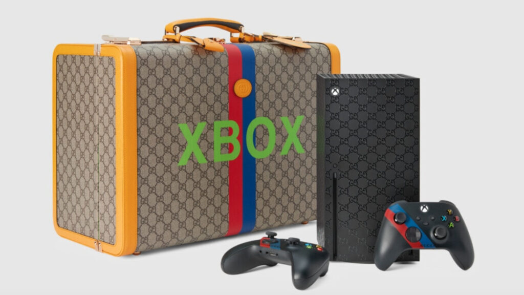 Xbox Series X par Gucci // Source : Gucci