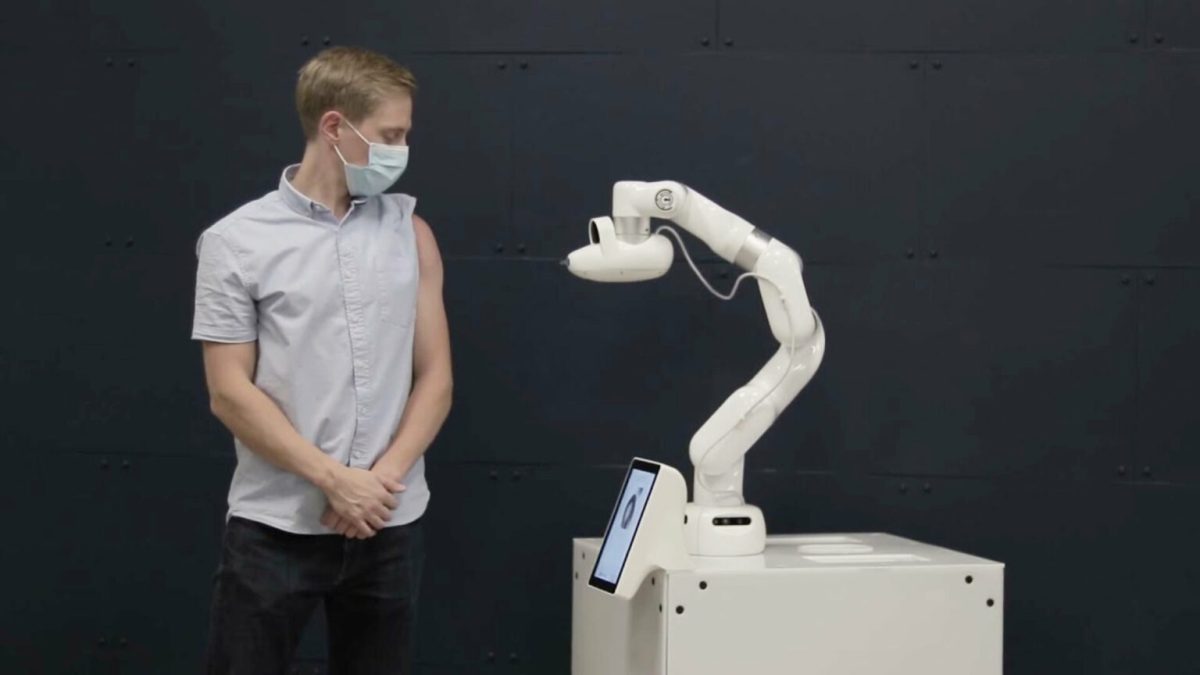 Un bras robotique // Source : YouTube Cobionix