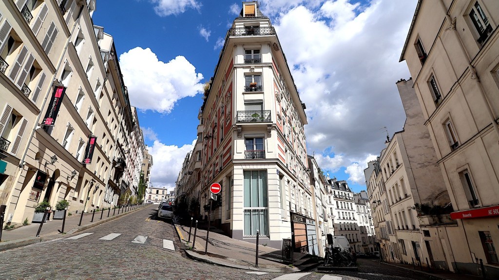 Montmartre lors du confinement. // Source : Pixabay