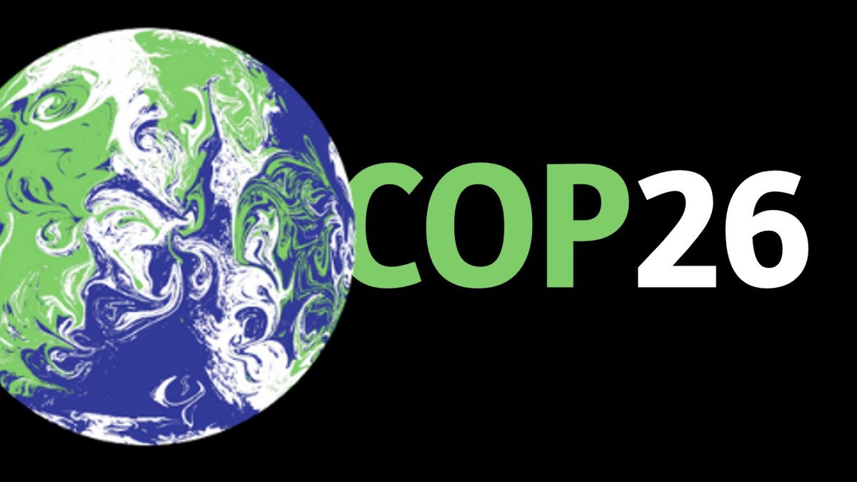 La COP26 se tient en novembre 2021. // Source : COP26 / montage Numerama