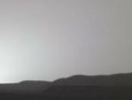 Coucher de Soleil sur Mars. // Source : Nasa/Perseverance