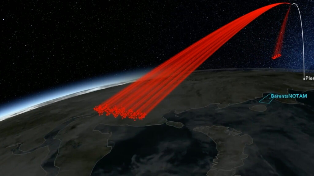 Vous pouvez visualiser les débris spatiaux créés par le tir de missile russe // Source : Ansys
