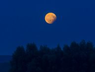 Éclipse partielle de Lune. // Source : Flickr/CC/Jürgen Mangelsdorf (photo recadrée)