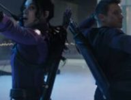Hawkeye. Hailee Steinfield et Jeremy Renner. // Source : Disney+