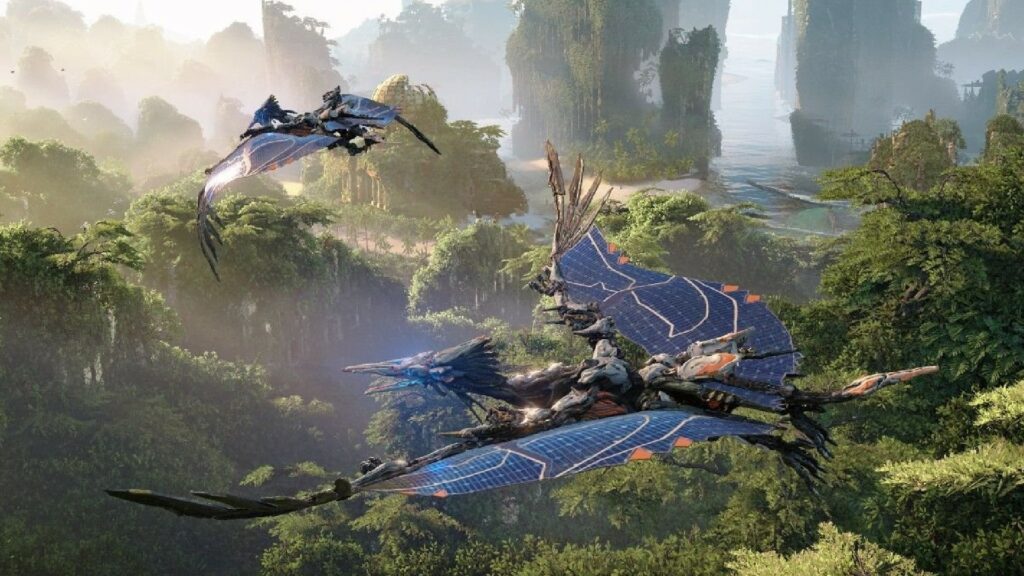 Le Sunwing dans Horizon Forbidden West. // Source : Guerrilla Games