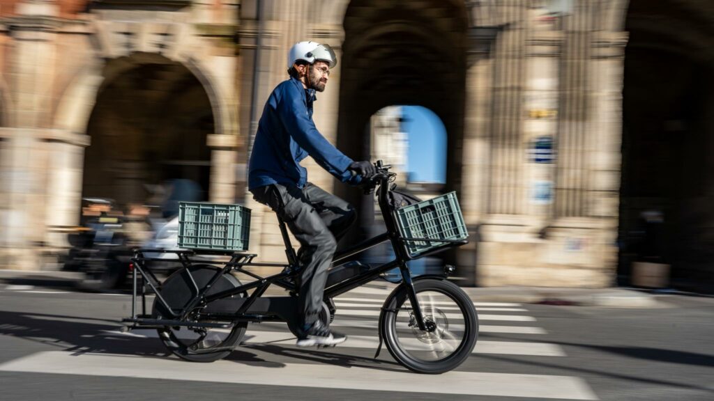 Le nouveau vélo électrique cargo de Moustache, nommé Lundi 20 // Source : Moustache / Utilisation autorisée pour Numerama