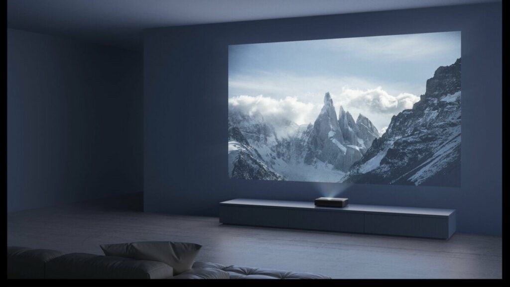 Mi 4K Laser Projector 150 // Source : Xiaomi Mi 4K Laser Projector 150 // Source : Xiaomi