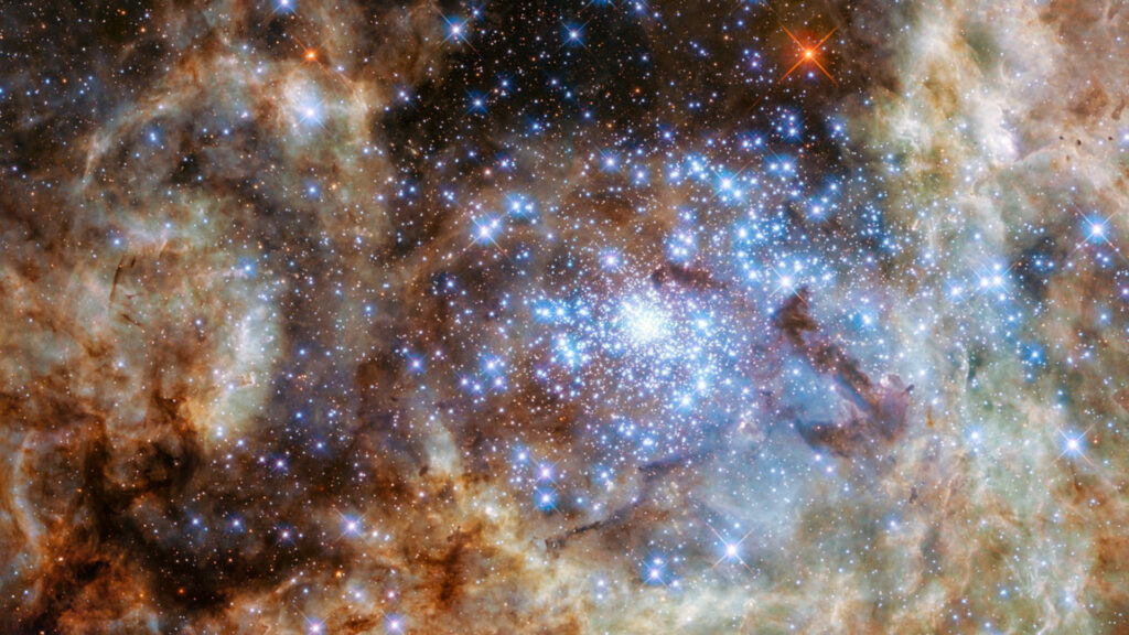 nebuleuse de la tarentule Hubble