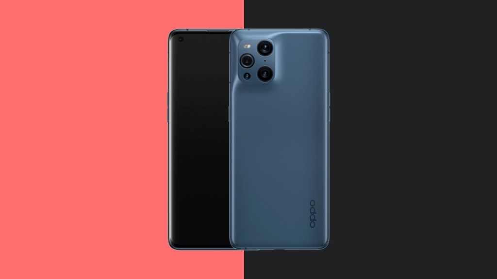 L'Oppo Find X3 Pro. // Source : Oppo L'Oppo Find X3 Pro. // Source : Oppo