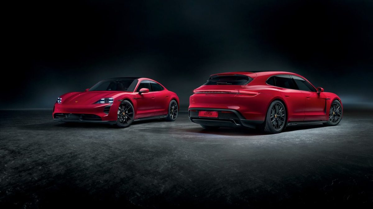 Porsche Taycan GTS et GTS Sport Turismo // Source : Porsche