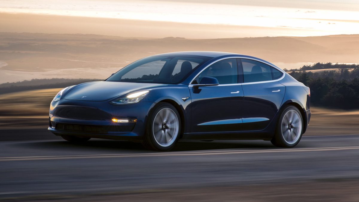 Tesla Model 3 // Source : Tesla