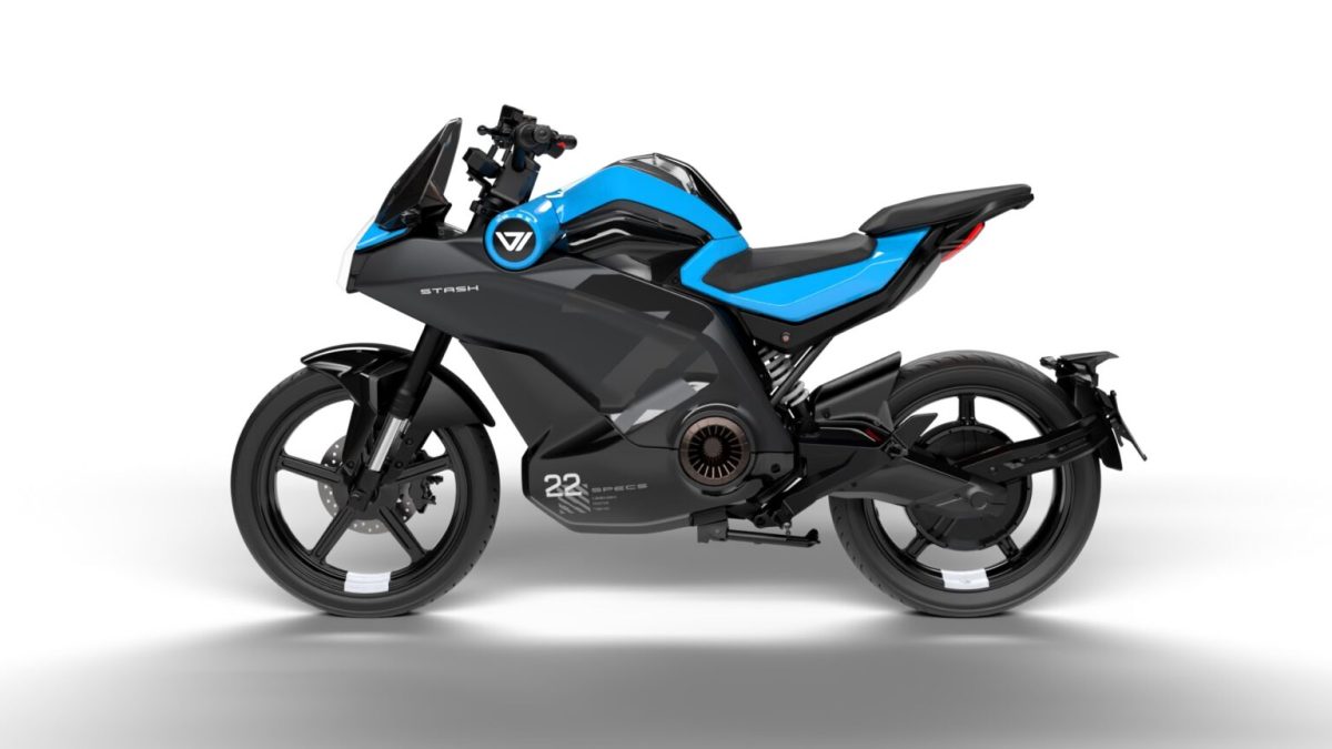 La nouvelle moto électrique Vmoto Stash // Source : Vmoto Soco