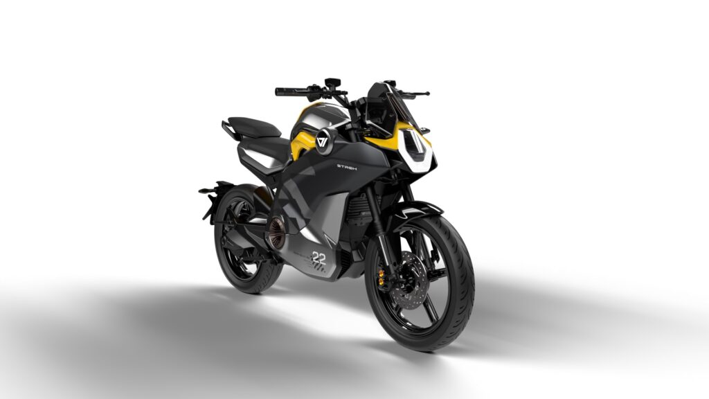 La nouvelle moto électrique Vmoto Stash // Source : Vmoto Soco La nouvelle moto électrique Vmoto Stash // Source : Vmoto Soco