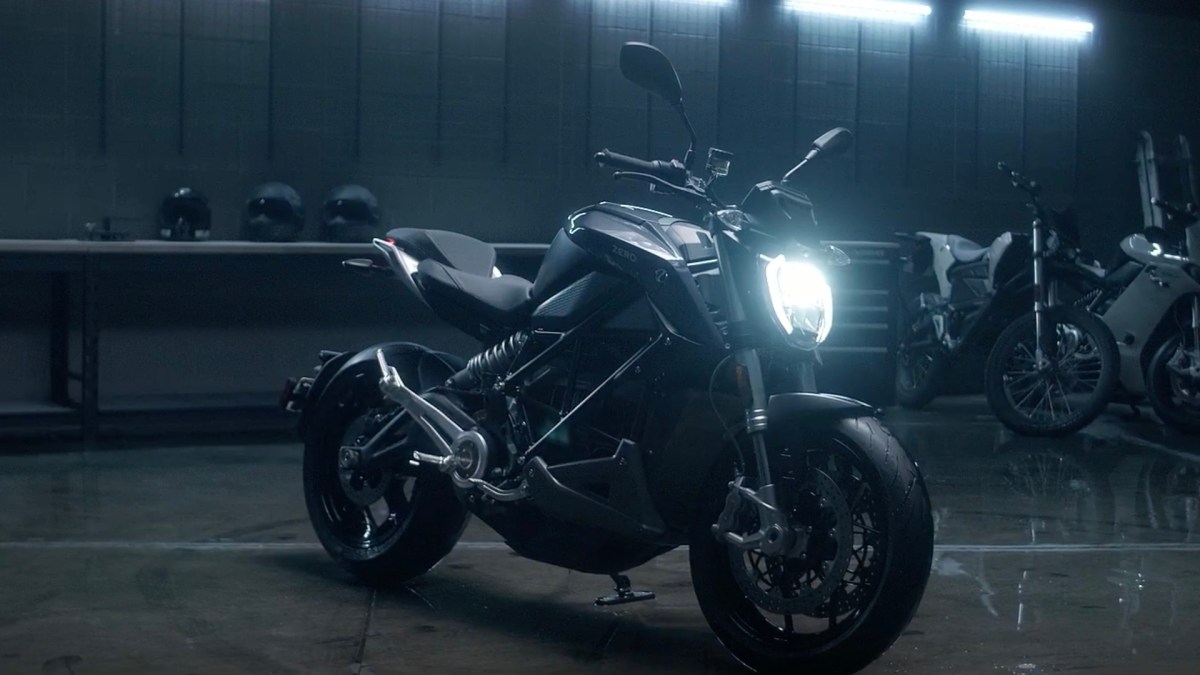 La nouvelle moto SR 2022 // Source : Zero Motorcycles