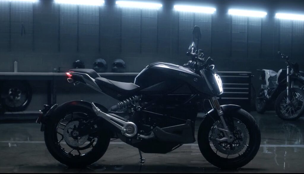 La nouvelle moto SR 2022 // Source : Zero Motorcycles