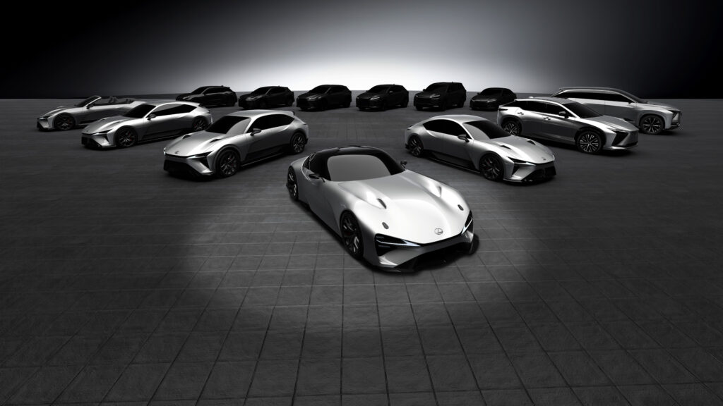 Upcoming Lexus electric range // Source: Lexus