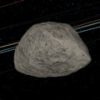 L'astéroïde Apophis dans la visualisation de la Nasa. // Source : Capture d'écran Eyes on Asteroids Nasa