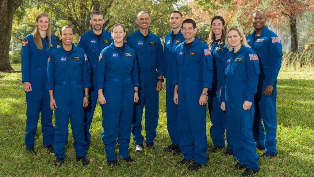 10 astronautes de la « génération Artémis ». // Source : Nasa