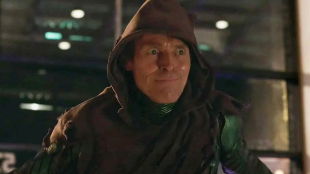 Willem Dafoe en Bouffon Vert dans No Way Home. // Source : Marvel